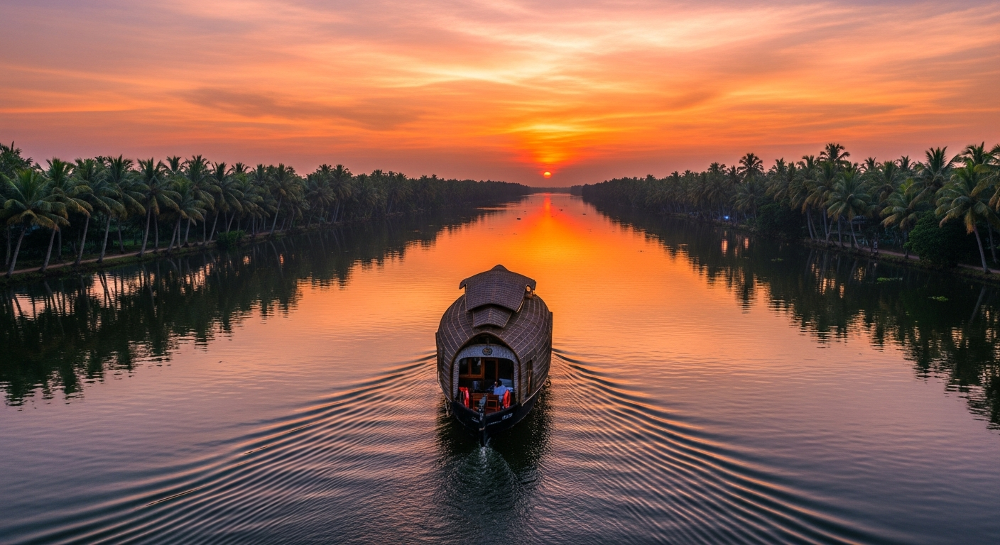Alleppey Houseboat & Backwater Tours